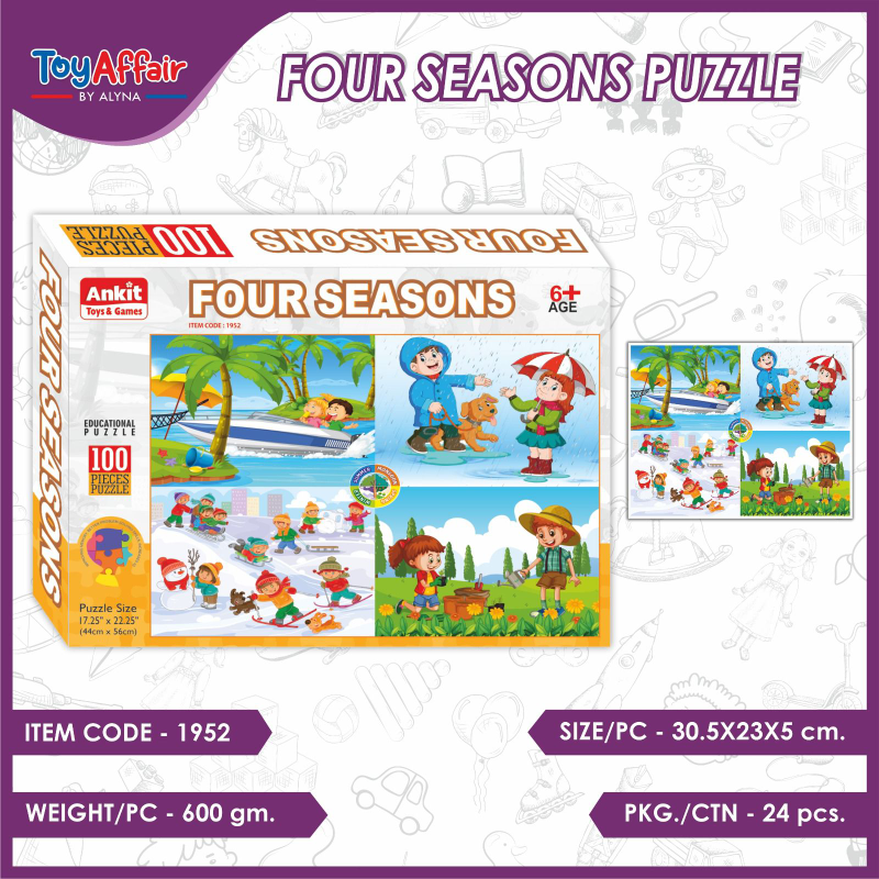 Ankit 100 Piece Educational Puzzle - Global Warming - photo 4