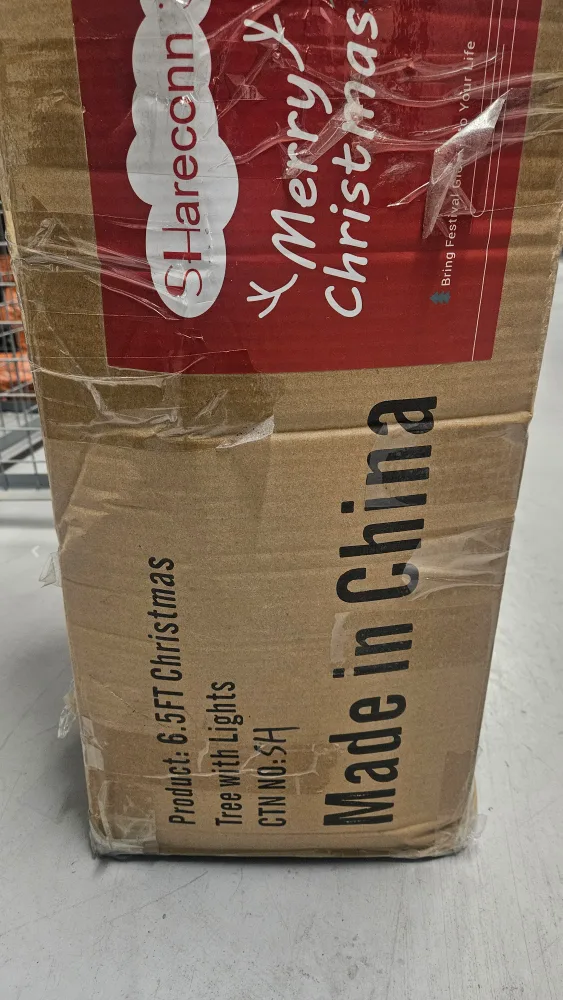 6.5FT Christmas Tree with Lights image indicator(3)