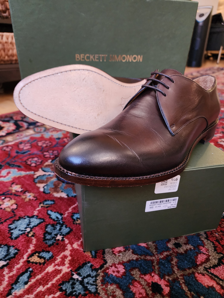 Beckett Simonon Leather Dress Shoes