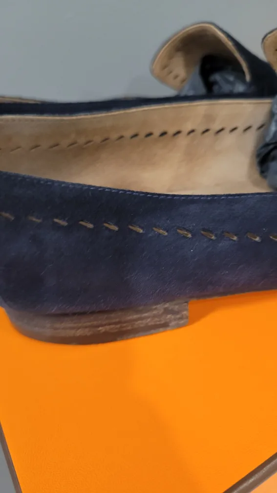 Hermes Suede Loafers image indicator(10)