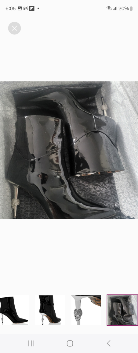 Philip Plein Skull Heel Boots - photo 4