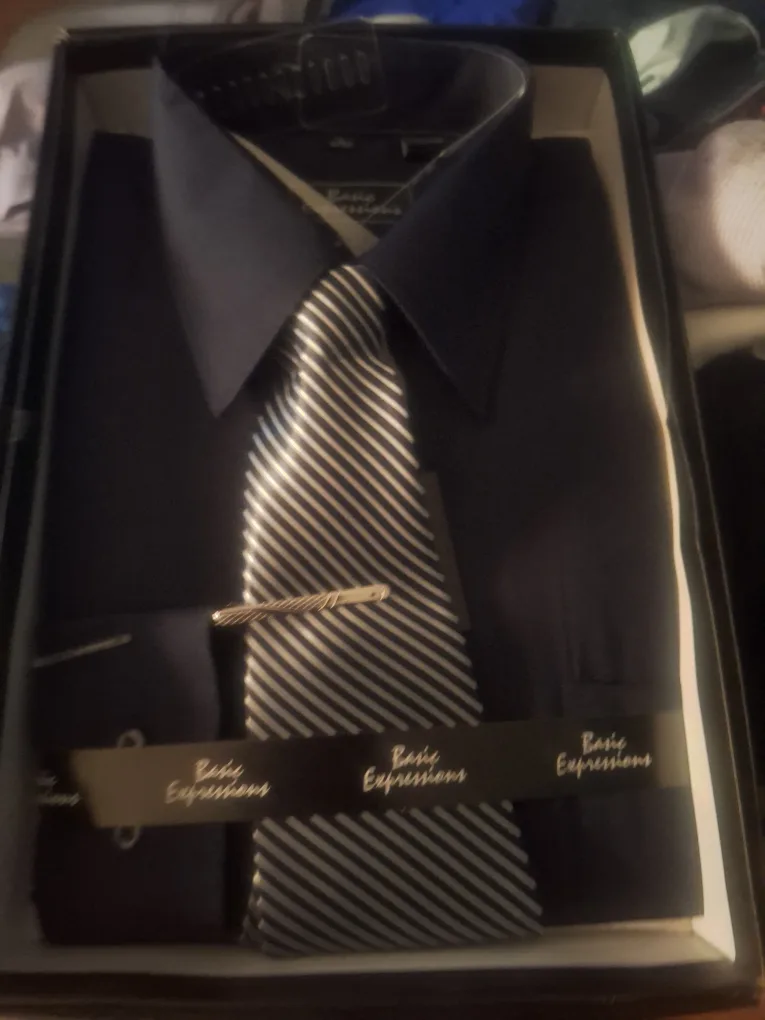 Basic Expressions Shirt and Tie Set thumbnail