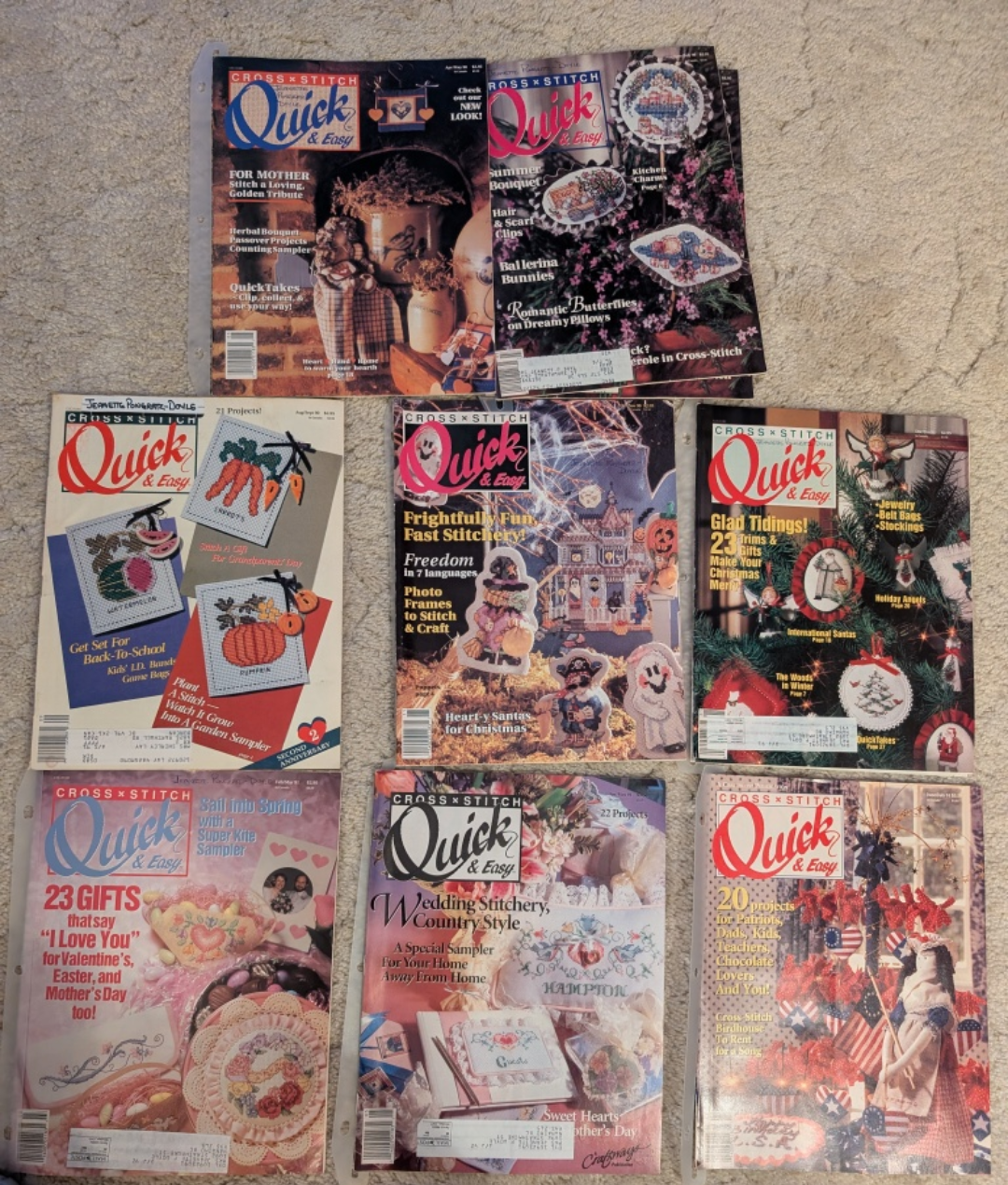 Set 16   -  15 Cross Stitch Quick Magazines Lot - photo 2