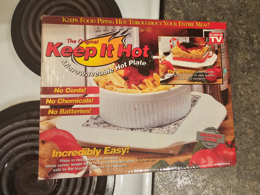 Keep It Hot Microwaveable Hot Plate