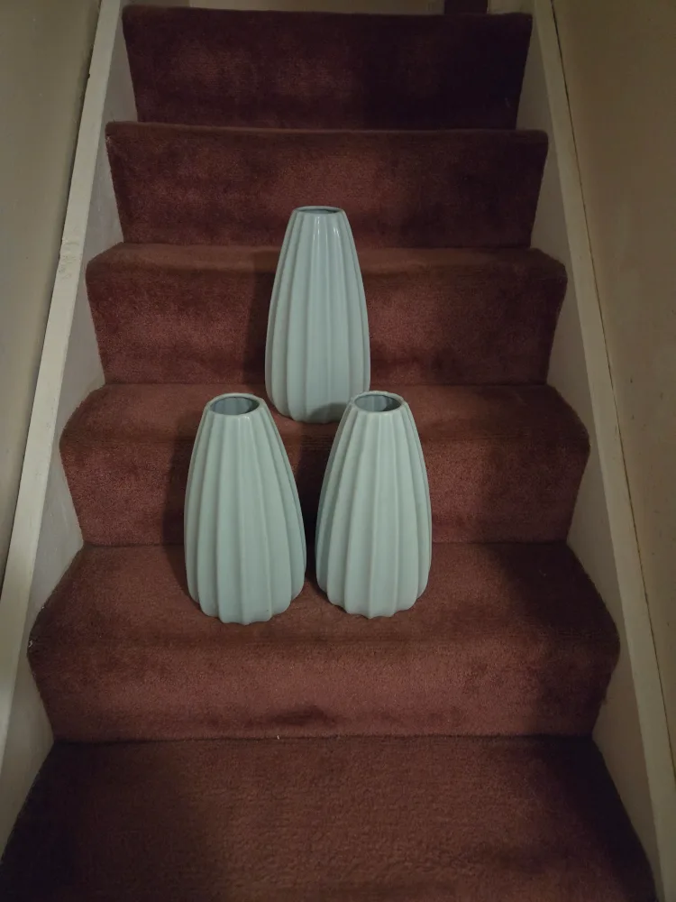 Set of 3 Blue Vases thumbnail