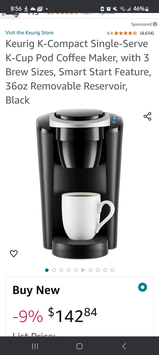 Keurig K-Compact Single-Serve Coffee Maker