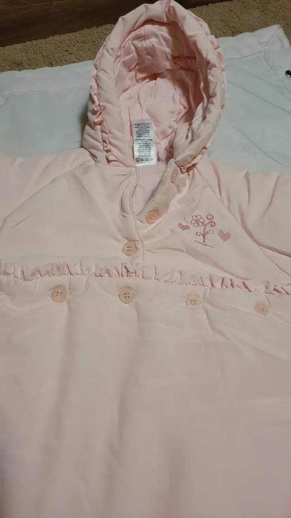 Baby Girl Pink  winter Sleeping Bag image indicator(2)