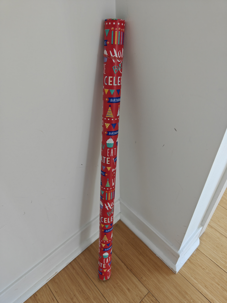 Birthday Gift Wrapper/ Wrapping Paper #freecycle freecycle