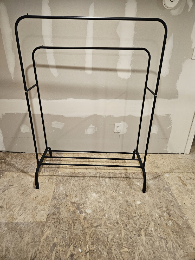 Black Garment Rack