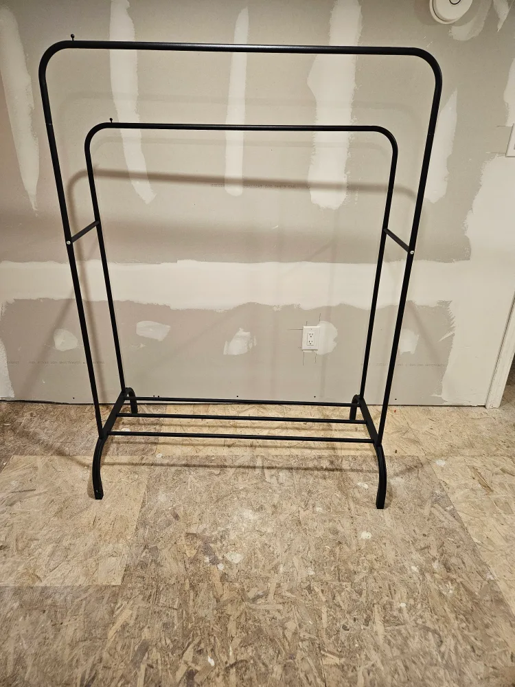 Black Garment Rack thumbnail