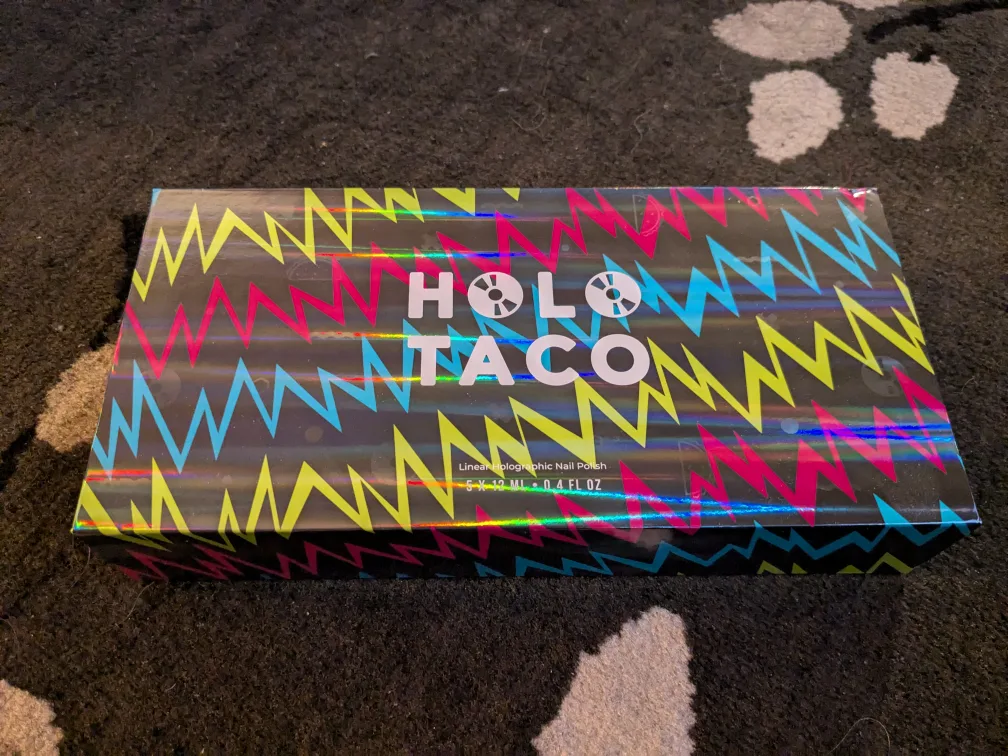 Holo Taco Electric Holos Collection EMPTY COLLECTION BOX ONLY thumbnail