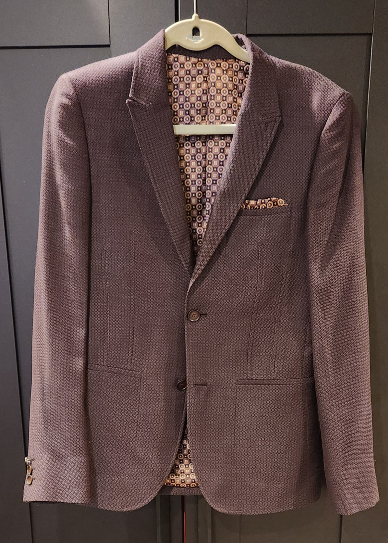 Enrique Morano Men's Blazer w/ Pocket Square