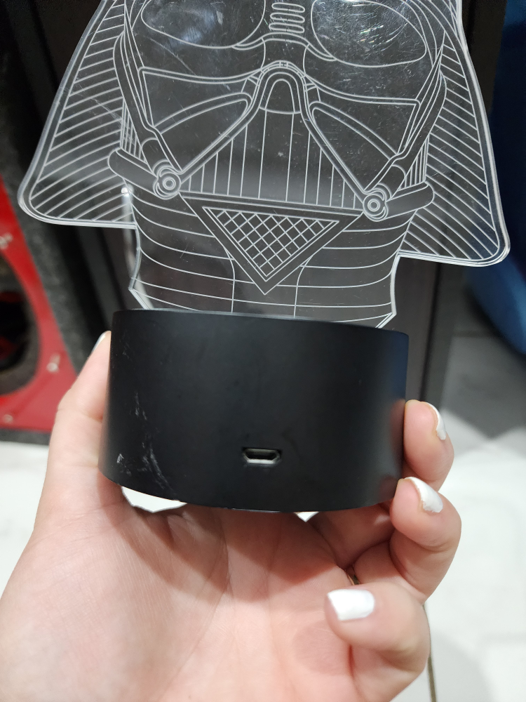 Star Wars Darth Vader 3D Illusion Lamp - photo 2