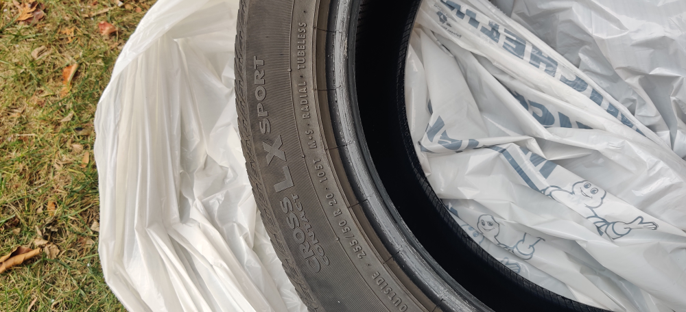 Used Tires - Pair of 255/50R20 Continental - photo 2