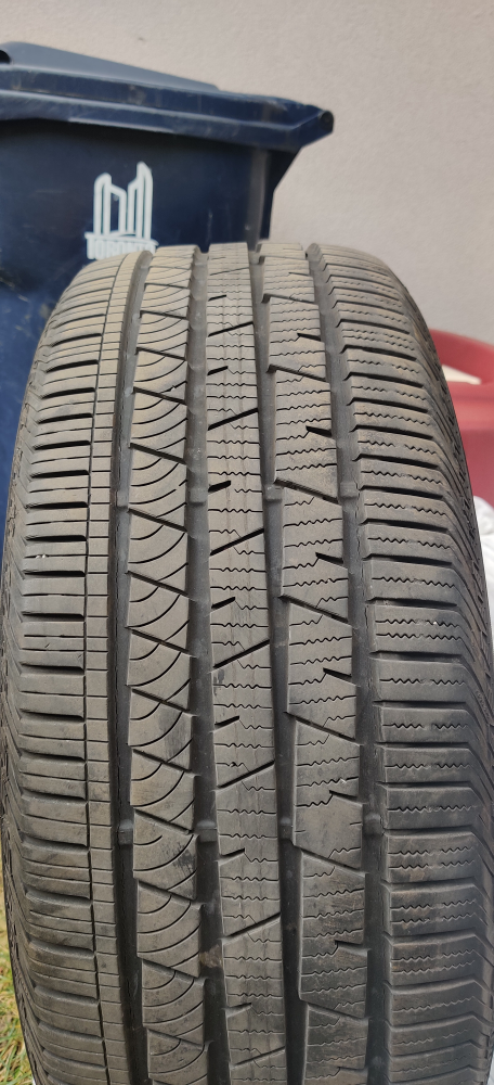 Used Tires - Pair of 255/50R20 Continental - photo 3