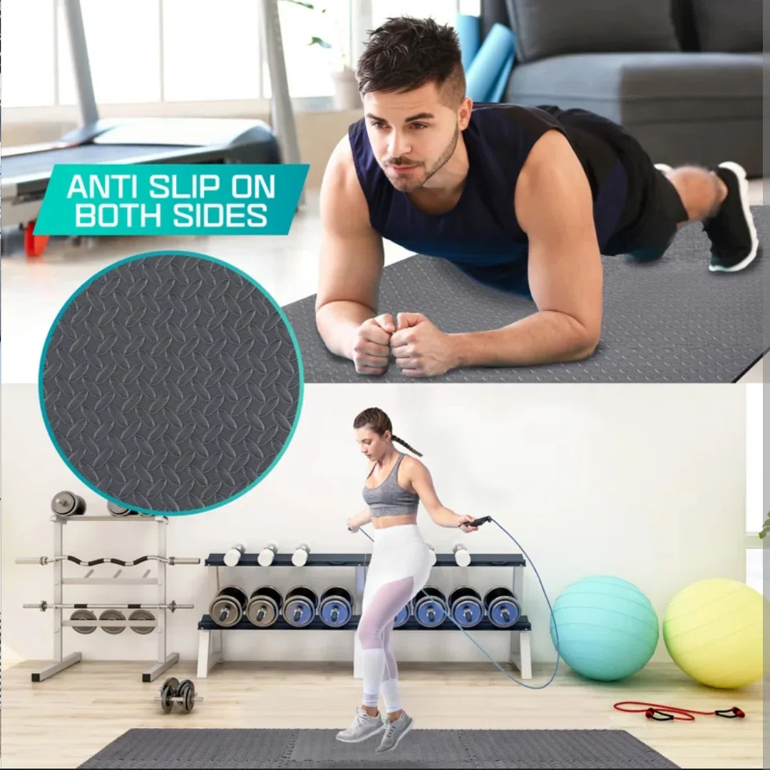 20 Pack Interlocking Foam Exercise Mat Tiles image indicator(3)