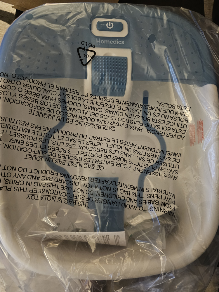 Homedics Bubble Bliss Foot Spa - photo 2
