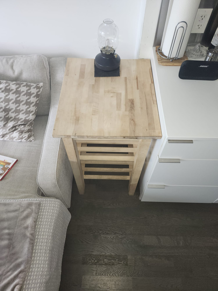 IKEA  Wooden Table unit with Shelf - photo 2