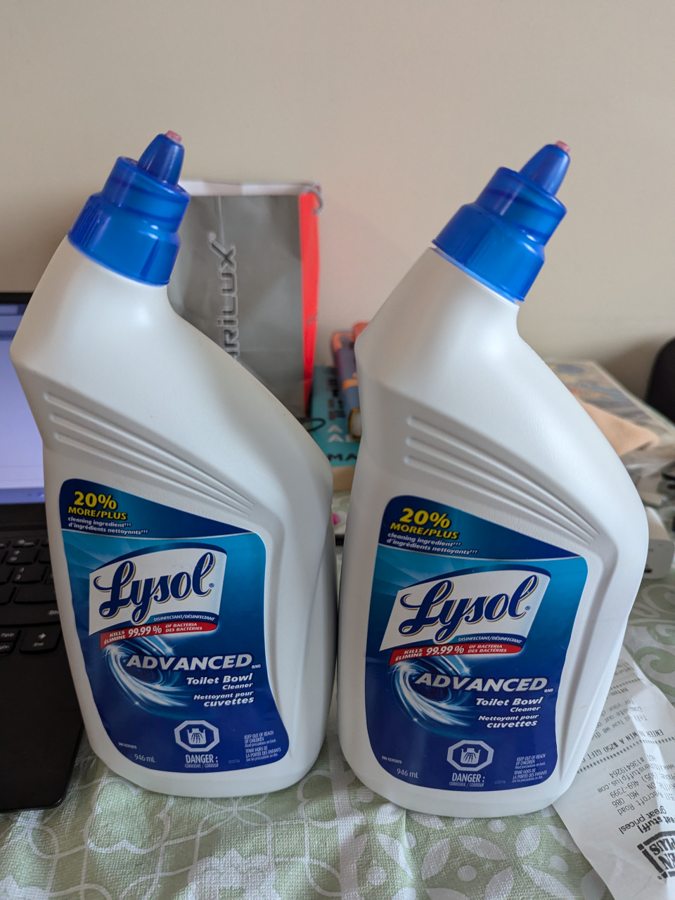 Lysol Advanced Toilet Bowl Cleaner (2 Pack)