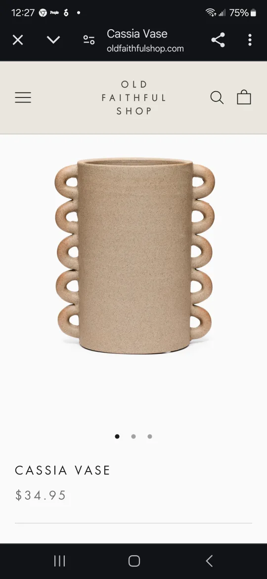 Cassia Vase thumbnail