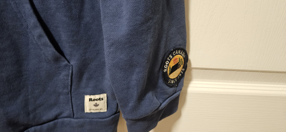 Roots Kids Blue Zip Up Hoodie - photo 3