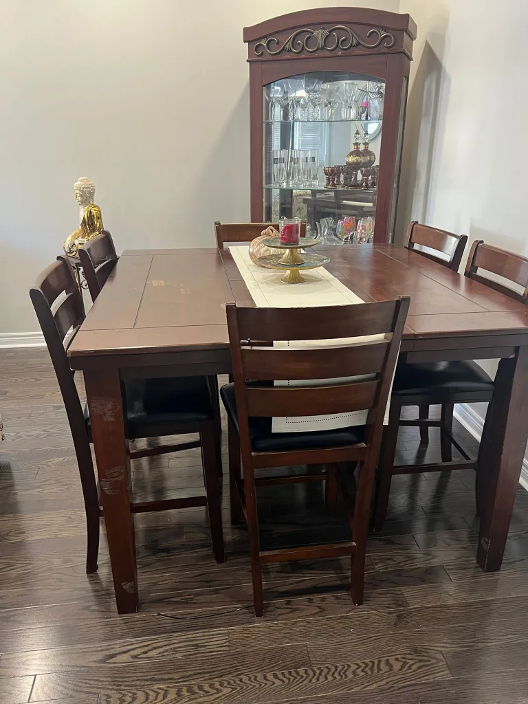 6-Piece Dining Set - Table and Chairs - PICKUP ONLY image indicator(2)