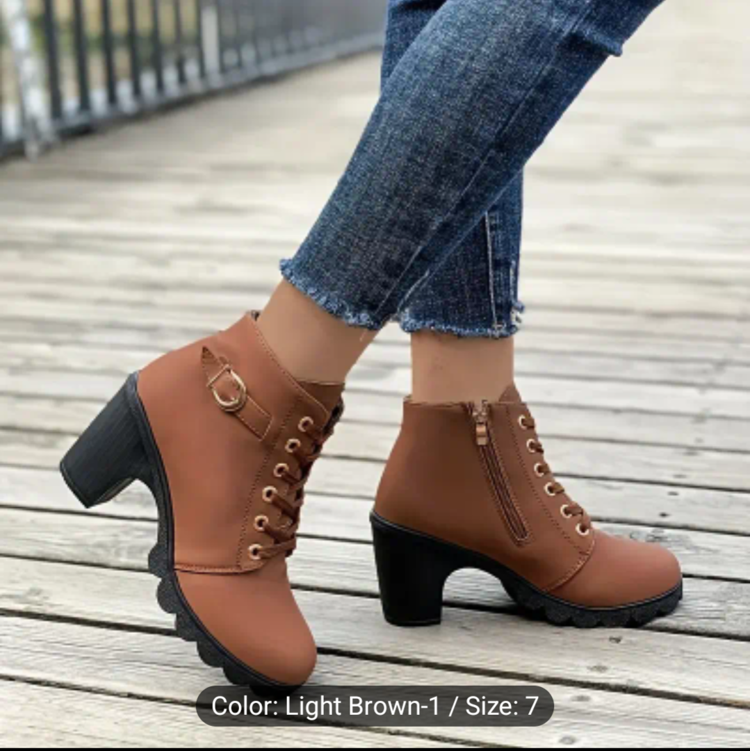 Brown Ankle Boots