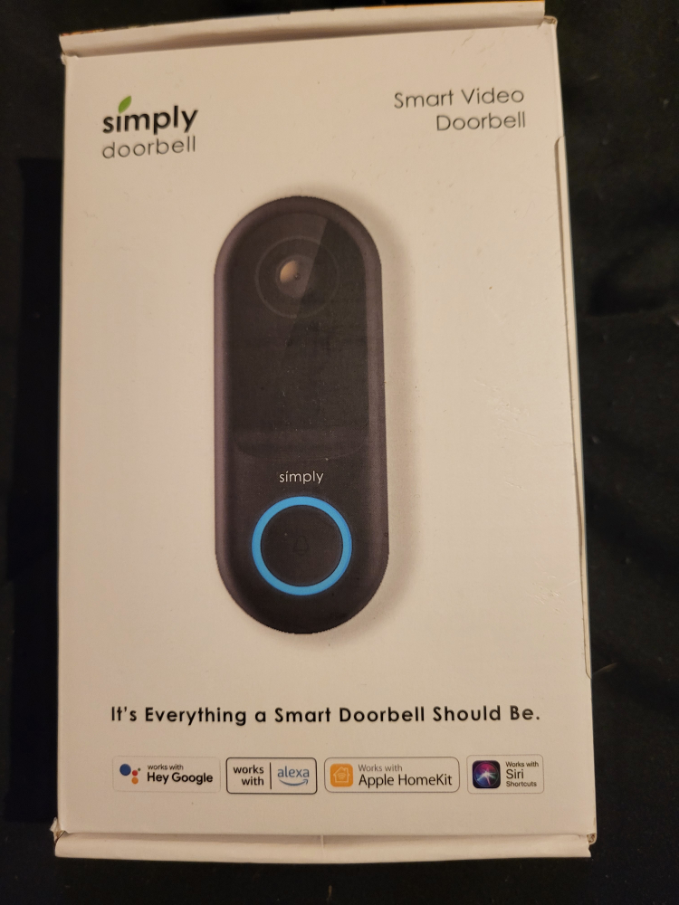 Simply doorbell smart video doorbell