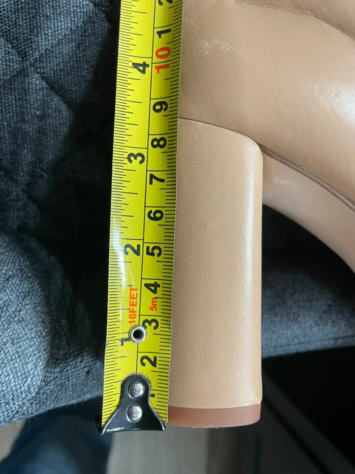 Zara tan leather boots image indicator(6)