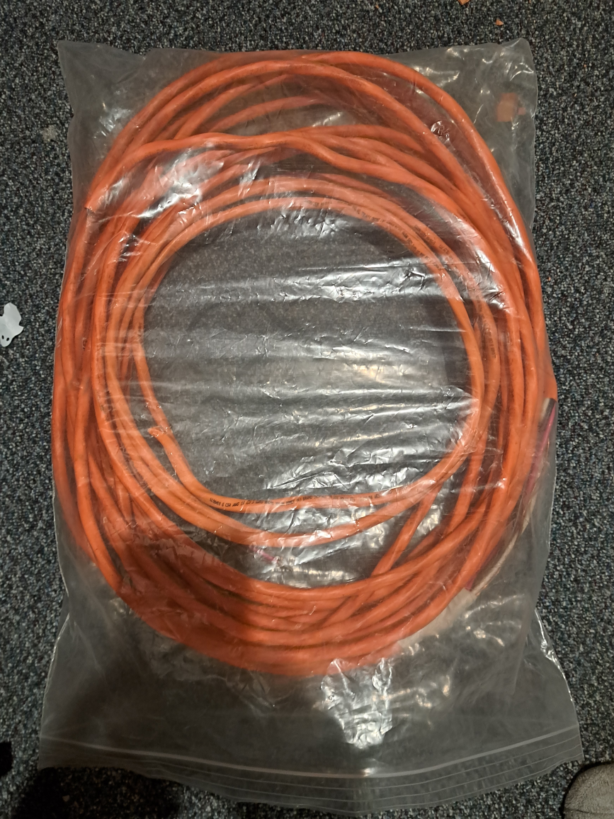 NMD90 Copper Wire Electrical Cable, 10-3, Orange