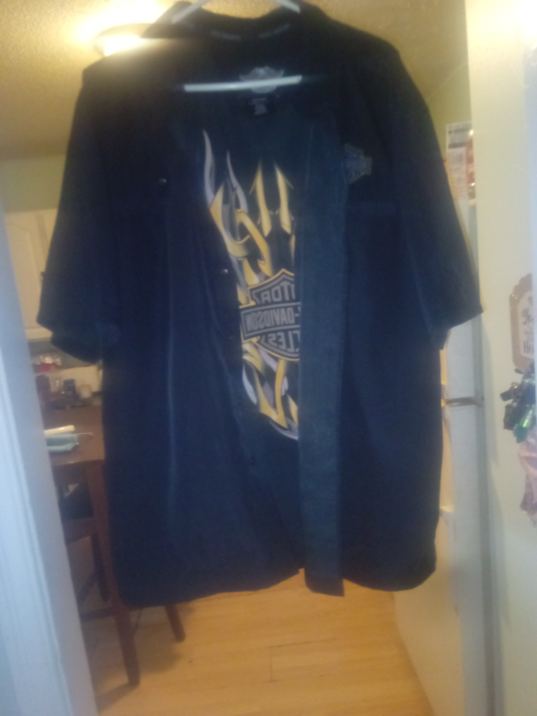 Harley Davidson Men's Button Up Shirt - photo 2