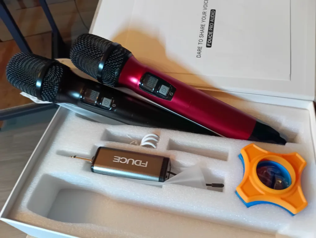 FDOUCE Wireless Microphone Set image indicator(2)