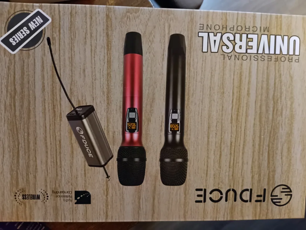 FDOUCE Wireless Microphone Set image indicator(5)