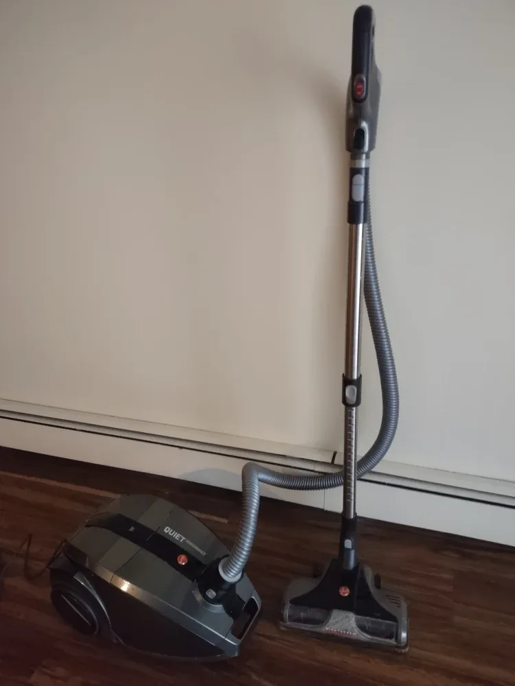 Hoover Quiet Performance Bagged Canister Vacuum thumbnail