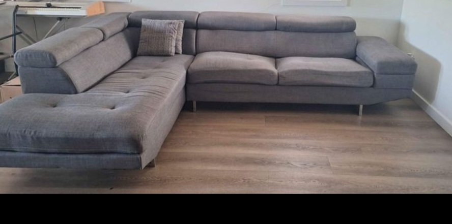 Grey Sectional Sofa - photo 2