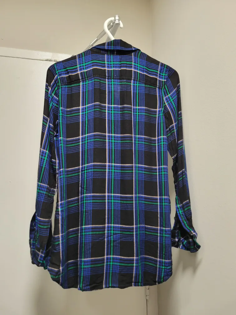 Talbots Plaid Button Up Shirt image indicator(2)