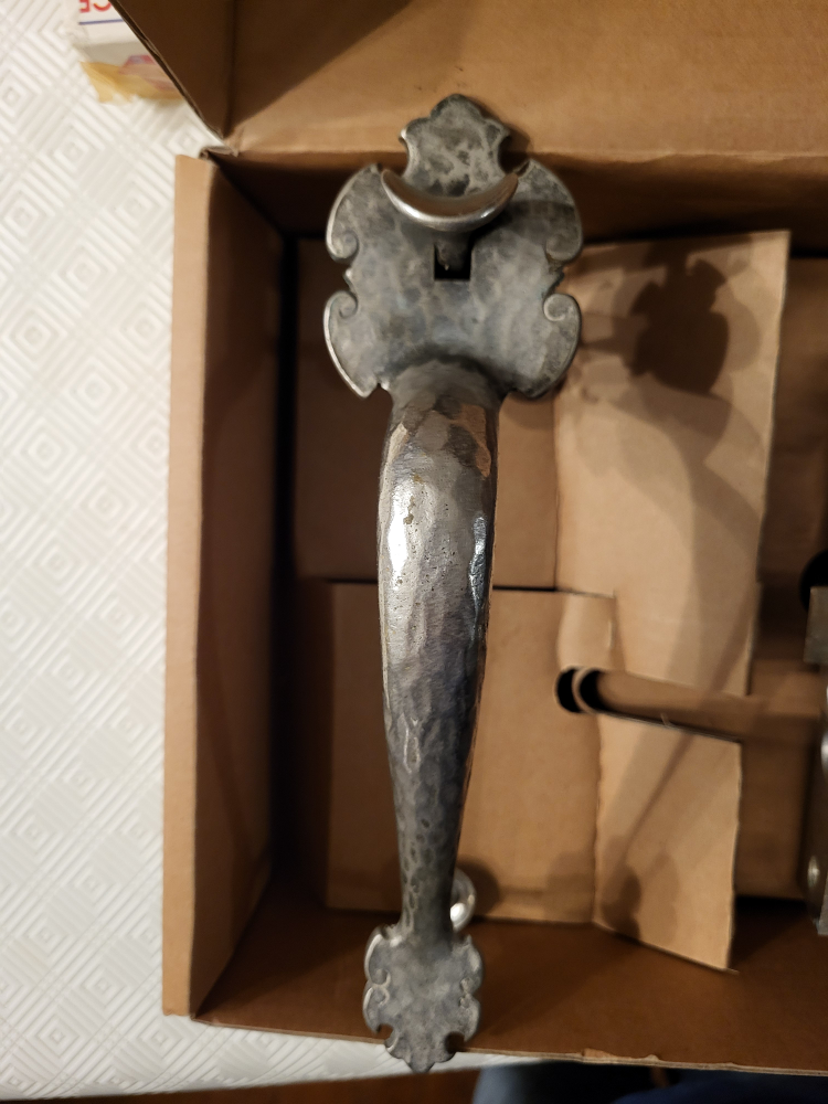 Corbin antique nickel plated door hardware set - photo 4