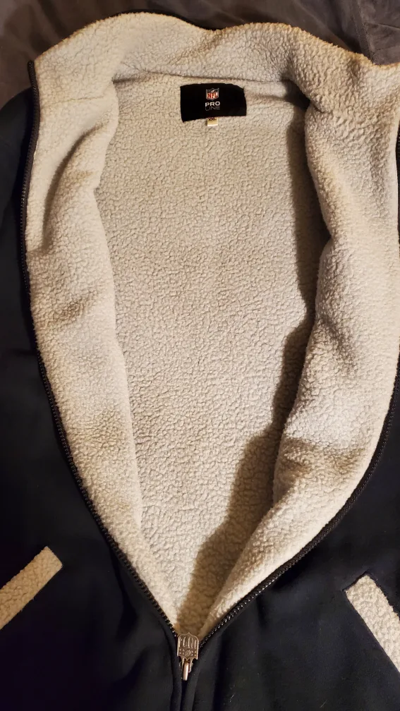 NFL Minnesota Vikings Full Zip Fleece Jacket image indicator(2)