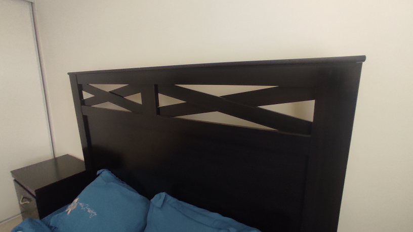 Queen Bed Frame with 2 Nightstands and Mattress Box - photo 4