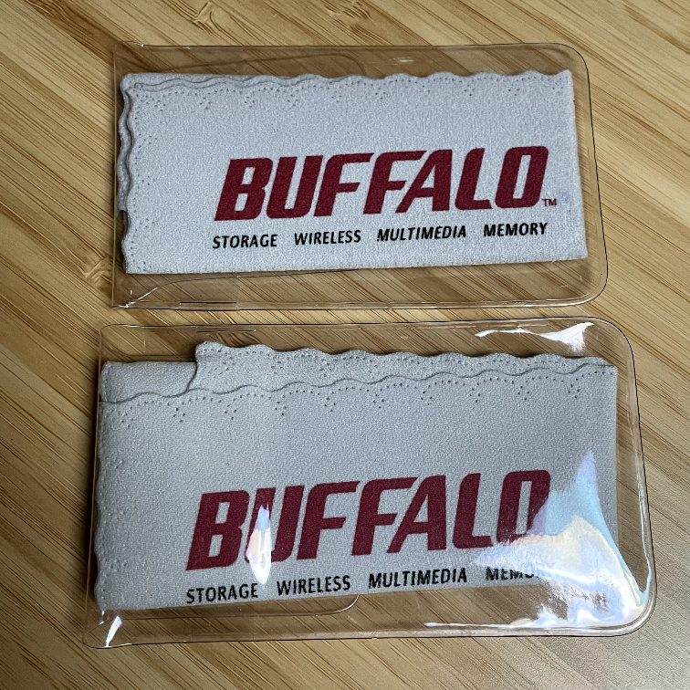 Buffalo Microfiber Cleaning Cloths 🧡