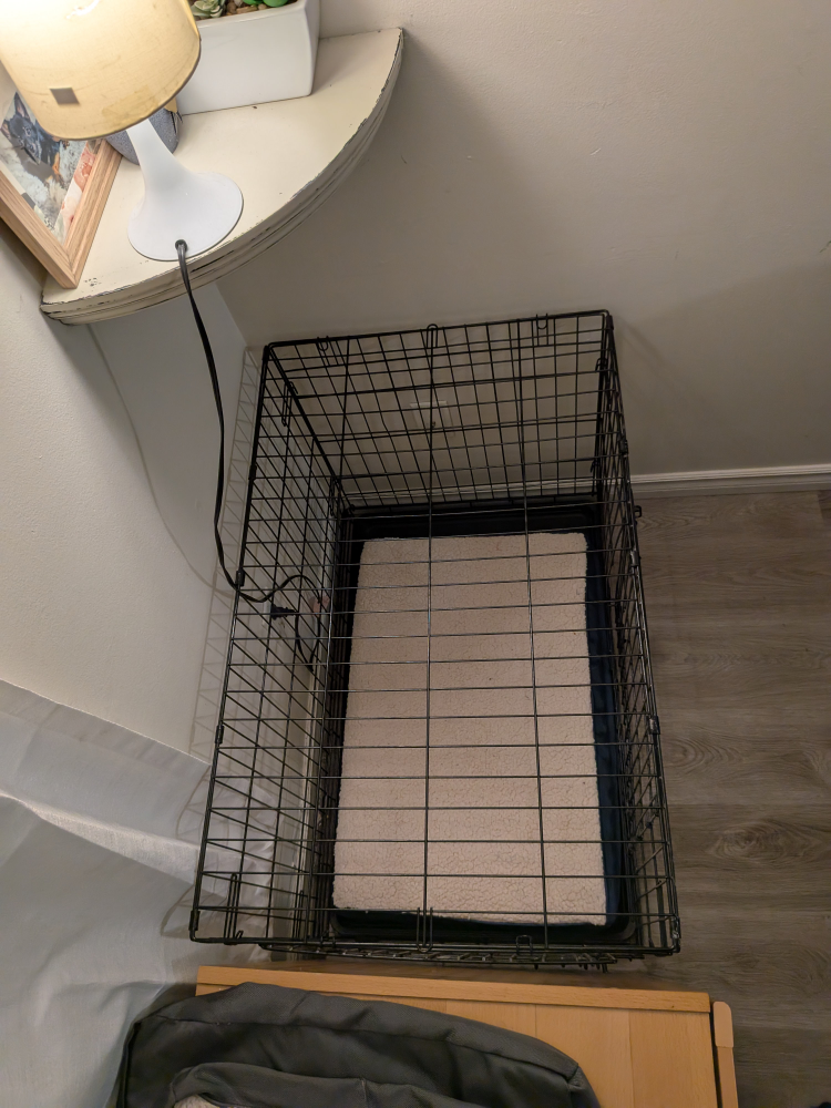 Dog Crate & bed - photo 2