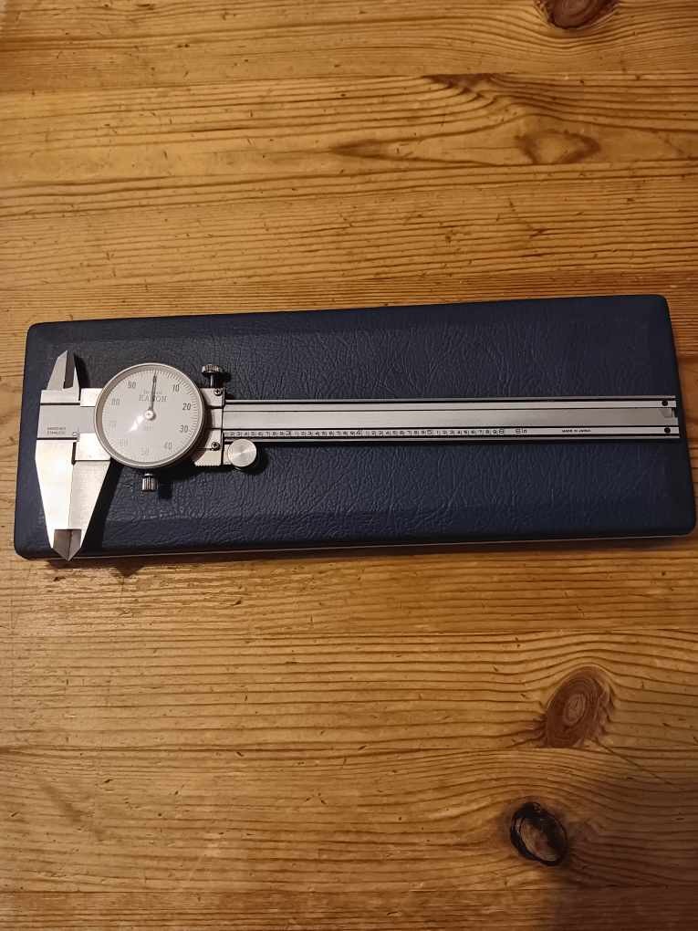 Vintage Bestel Kanon Caliper with Case - photo 5