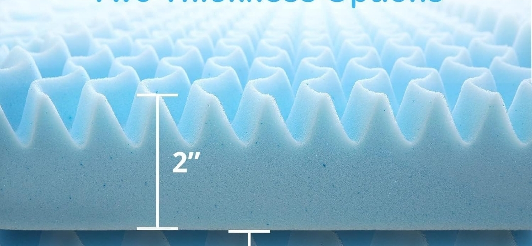 2 Inch Memory Foam Mattress Topper - photo 4
