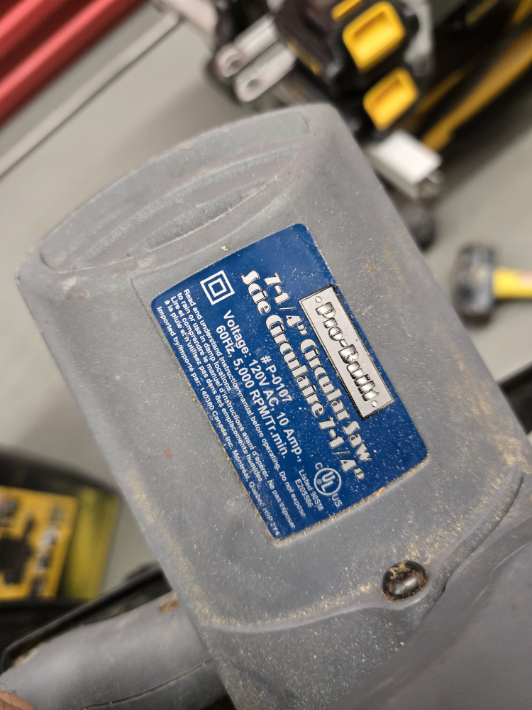 Pro-Tech 7-1/4" Circular Saw - photo 2