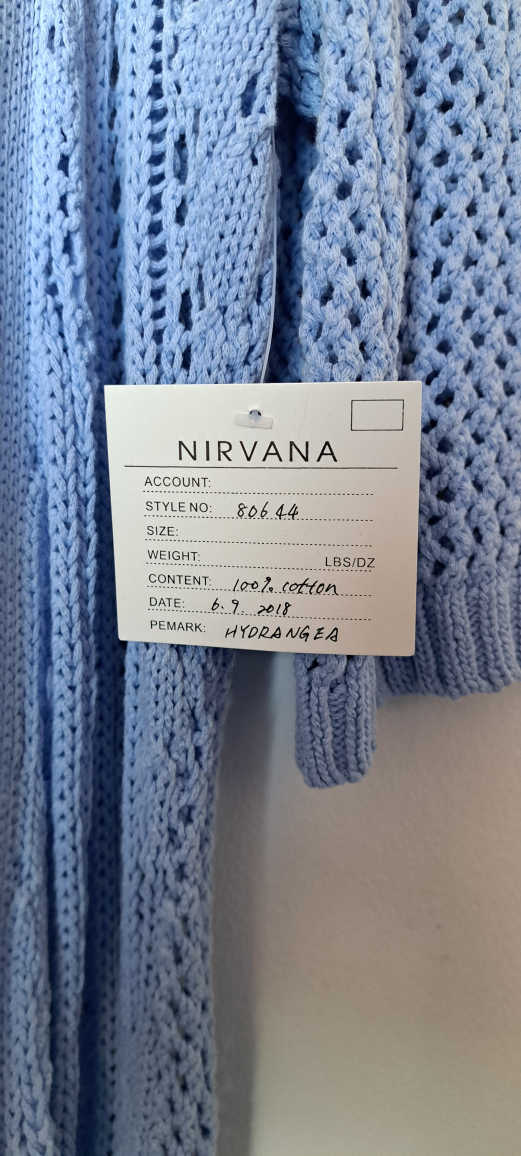 Blue Knit Cardigan - photo 3