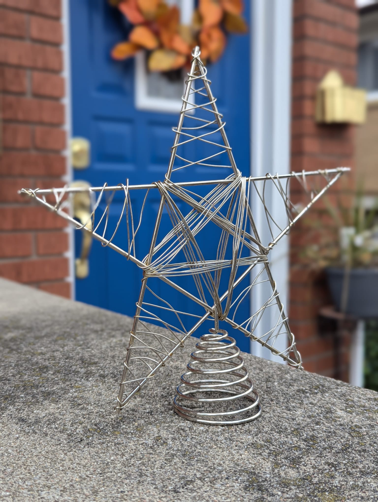 Wire Christmas Tree Topper