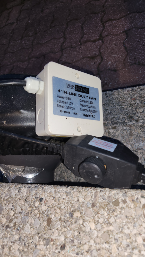 Vivo Home / Vivo Sun 4-inch Inline Duct Fan - photo 2
