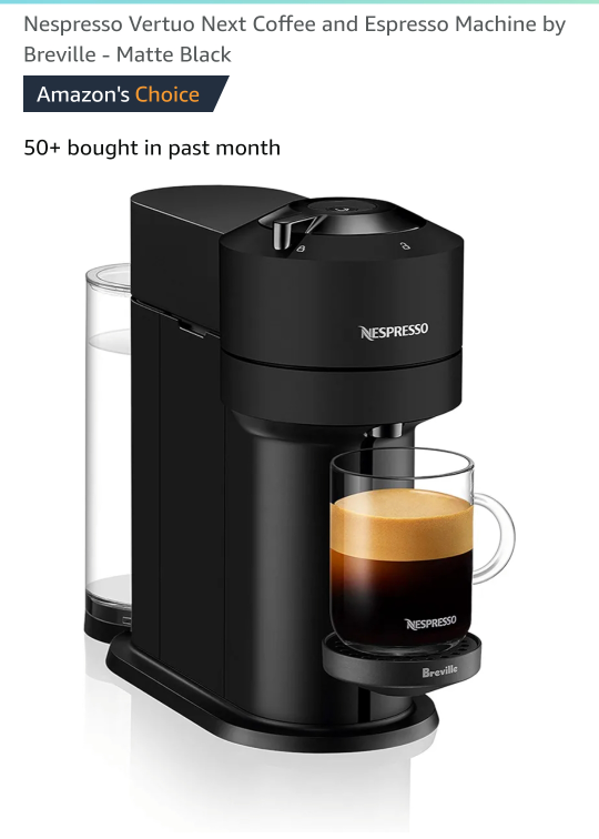 Nespresso Vertuo Coffee machine - photo 2