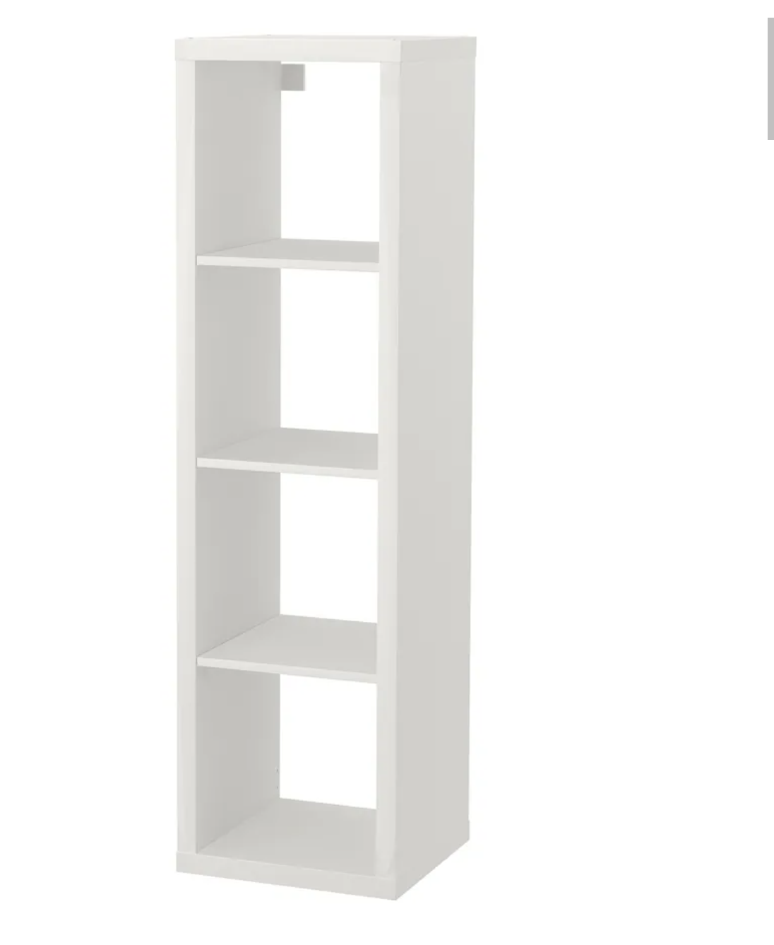 KALLAX, WHITE + 4 DRONA boxes ( white ) - photo 2