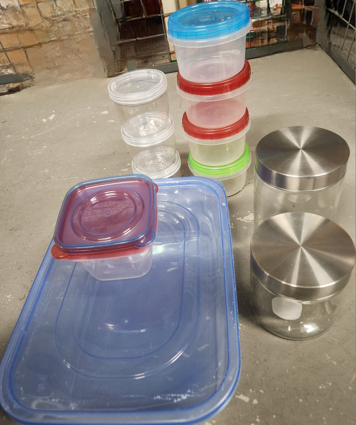 🧡(Bundle)various sized food storage containers - photo 2